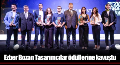 Ezber Bozan Tasarımcılar ödüllerine kavuştu