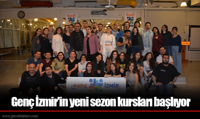 Genç İzmir'in yeni sezon kursları başlıyor