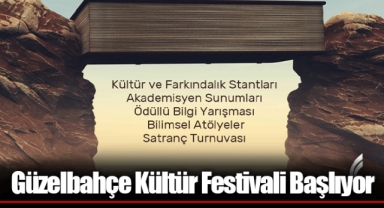 Güzelbahçe Kültür Festivali Başlıyor
