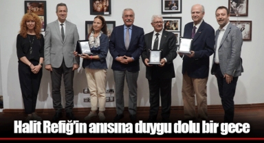 Halit Refiğ’in anısına duygu dolu bir gece
