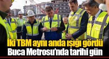 İki TBM aynı anda ışığı gördü