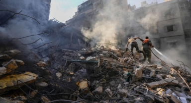 İsrail, Beyrut'un merkezini Amerikan bombalarıyla vurmuş