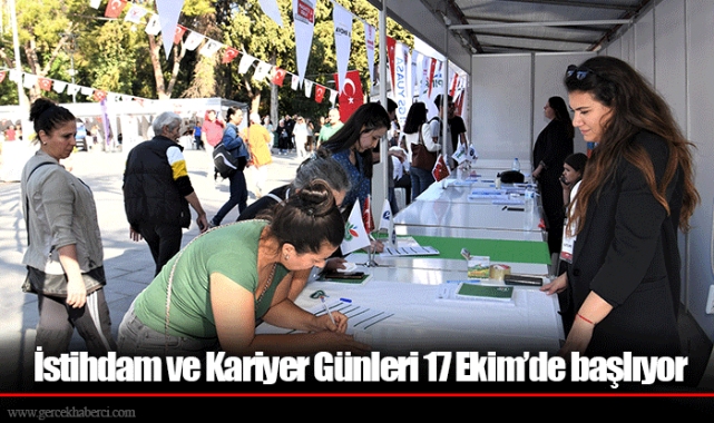 İstihdam ve Kariyer Günleri 17 Ekim’de başlıyor