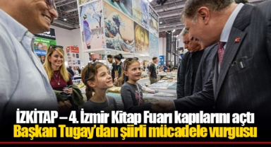 İZKİTAP – 4. İzmir Kitap Fuarı kapılarını açtı