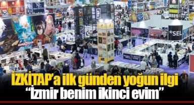 İZKİTAP’a ilk günden yoğun ilgi
