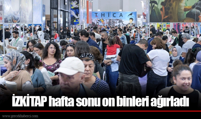 İZKİTAP hafta sonu on binleri ağırladı