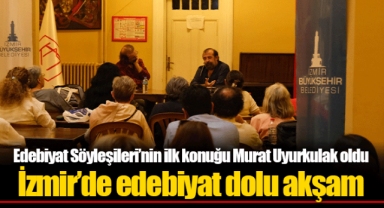 İzmir’de edebiyat dolu akşam