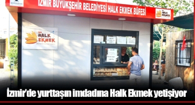 İzmir’de yurttaşın imdadına Halk Ekmek yetişiyor