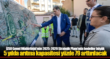 İZSU Genel Müdürlüğü’nün 2025-2029 Stratejik Planı’nda hedefler büyük