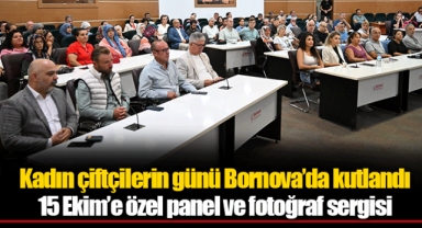 Kadın çiftçilerin günü Bornova’da kutlandı