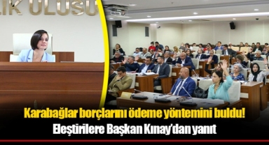 Karabağlar borçlarını ödeme yöntemini buldu!