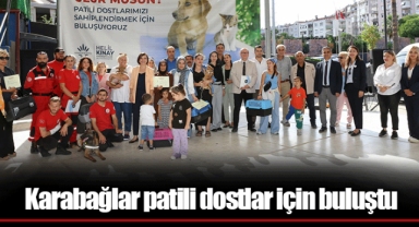 Karabağlar patili dostlar için buluştu
