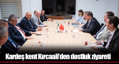 Kardeş kent Kırcaali’den dostluk ziyareti