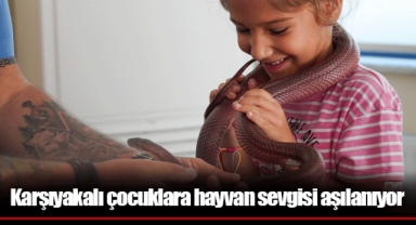 Karşıyakalı çocuklara hayvan sevgisi aşılanıyor