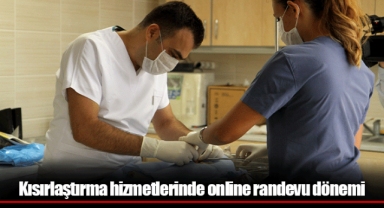 Kısırlaştırma hizmetlerinde online randevu dönemi