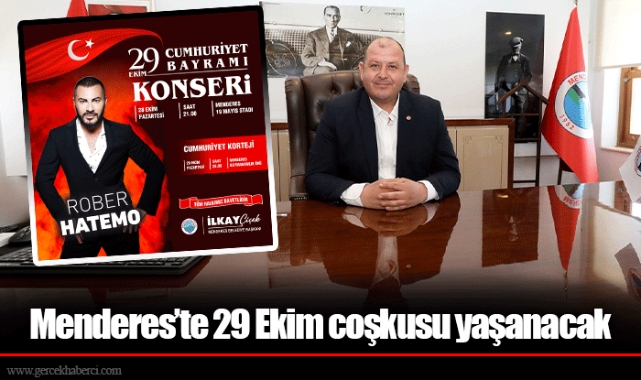 Menderes’te 29 Ekim coşkusu yaşanacak