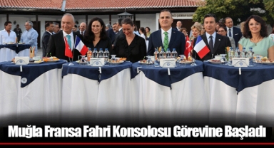 Muğla Fransa Fahri Konsolosu Görevine Başladı