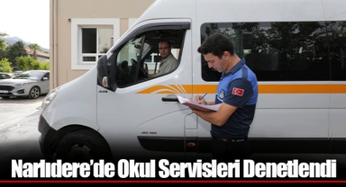 Narlıdere’de Okul Servisleri Denetlendi