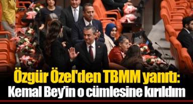 Özgür Özel'den TBMM yanıtı: Kemal Bey’in o cümlesine kırıldım