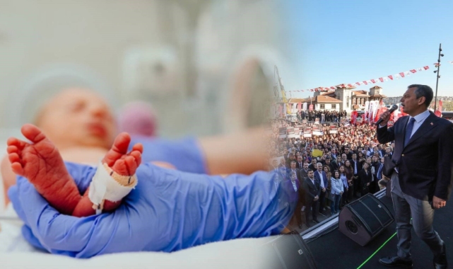 Özgür Özel'den yenidoğan çetesi çağrısı! 'O hastaneleri bedelsiz kamulaştıralım'