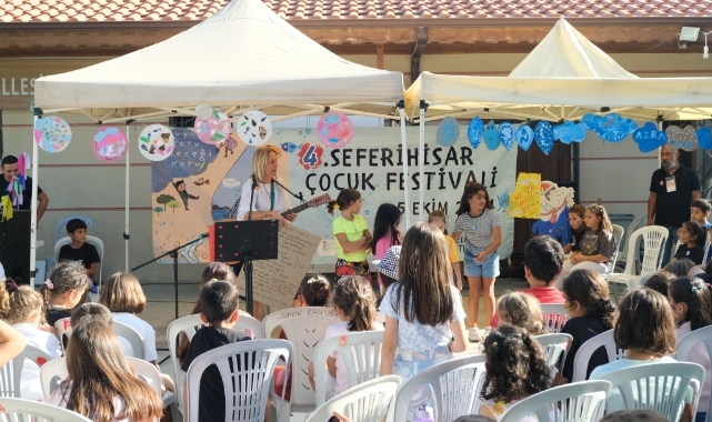 Seferihisar'da Su ve Gelecek Buluştu:  4. Çocuk Festivali Renkli Anlara Sahne Oldu
