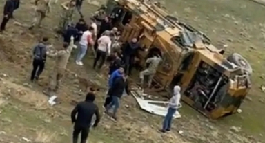 Şırnak'ta askeri aracın devrilmesi sonucu 6 asker yaralandı