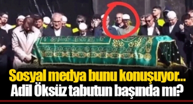 Sosyal medya bunu konuşuyor... Adil Öksüz tabutun başında mı?