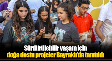 Sürdürülebilir yaşam için doğa dostu projeler Bayraklı’da tanıtıldı