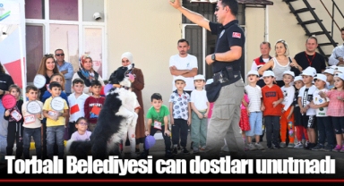 Torbalı Belediyesi can dostları unutmadı