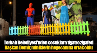 Torbalı Belediyesi’nden çocuklara tiyatro ziyafeti
