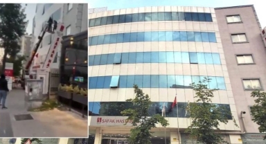 Yenidoğan skandalında adı geçen Şafak Hastanesi'nin tabelaları söküldü!