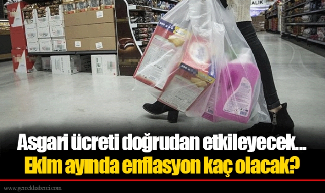 Asgari ücreti doğrudan etkileyecek... Ekim ayında enflasyon kaç olacak?