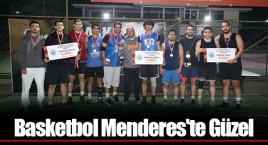 Basketbol Menderes'te Güzel