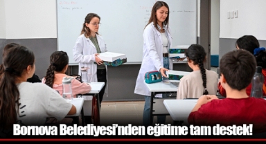 Bornova Belediyesi’nden eğitime tam destek!