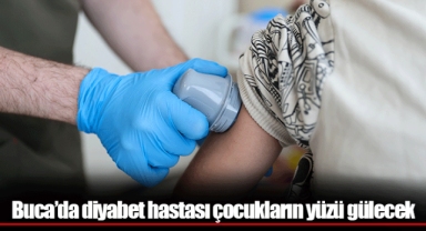 Buca’da diyabet hastası çocukların yüzü gülecek