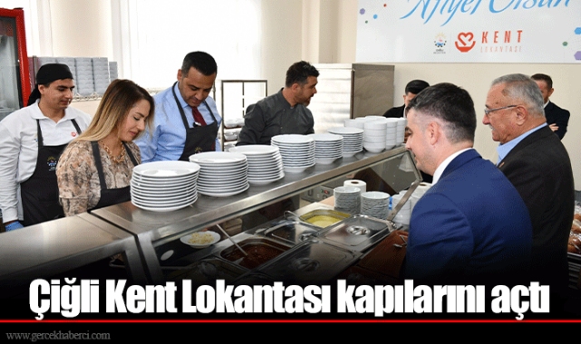 Çiğli Kent Lokantası kapılarını açtı