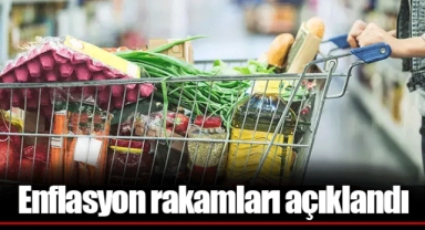 Enflasyon rakamları açıklandı