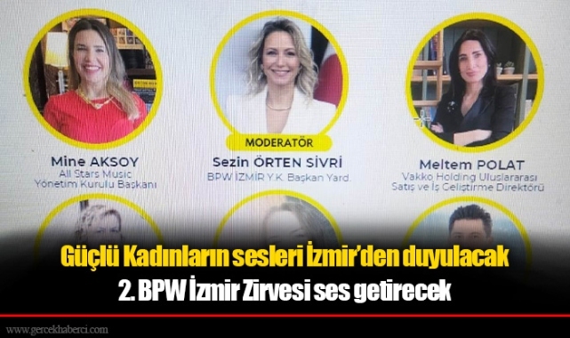 Güçlü Kadınların sesleri İzmir’den duyulacak