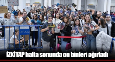 İZKİTAP hafta sonunda on binleri ağırladı