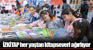 İZKİTAP her yaştan kitapseveri ağırlıyor