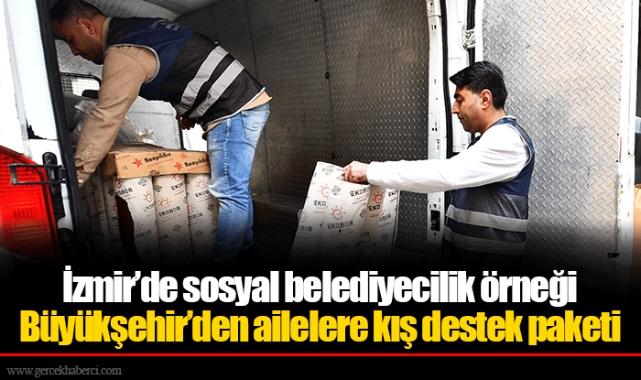 İzmir’de sosyal belediyecilik örneği