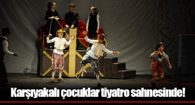 Karşıyakalı çocuklar tiyatro sahnesinde!