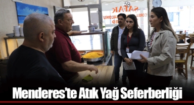 Menderes’te Atık Yağ Seferberliği