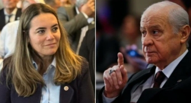 Türkeş’in kızından ‘Öcalan’ tepkisi: MHP’deki babasının resimlerinin indirilmesi istedi