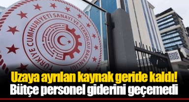 Uzaya ayrılan kaynak geride kaldı! Bütçe personel giderini geçemedi