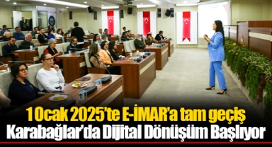 1 Ocak 2025’te E-İMAR’a tam geçiş