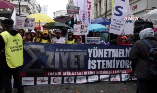 Aile hekimleri eylemde: Sağlıkta performans ölüm getirir