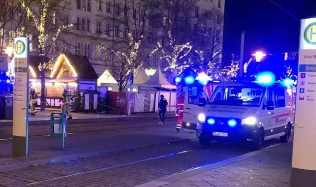Almanya'da araç Noel pazarındaki kalabalığa daldı: Ölü sayısı 11'e yükseldi