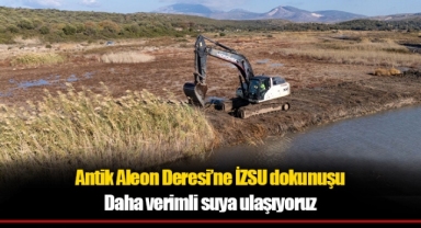 Antik Aleon Deresi’ne İZSU dokunuşu