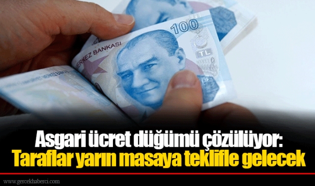 Asgari ücret düğümü çözülüyor: Taraflar yarın masaya teklifle gelecek